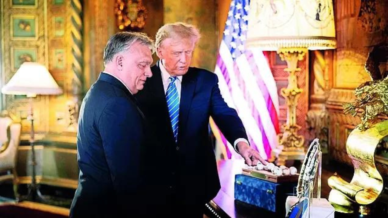 Trump hosts populist PM of Hungary at his Florida home – Times of India