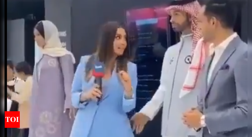 Video of Saudi Arabia's first male robot 'touching a woman inappropriately': Here's what the creators have to say