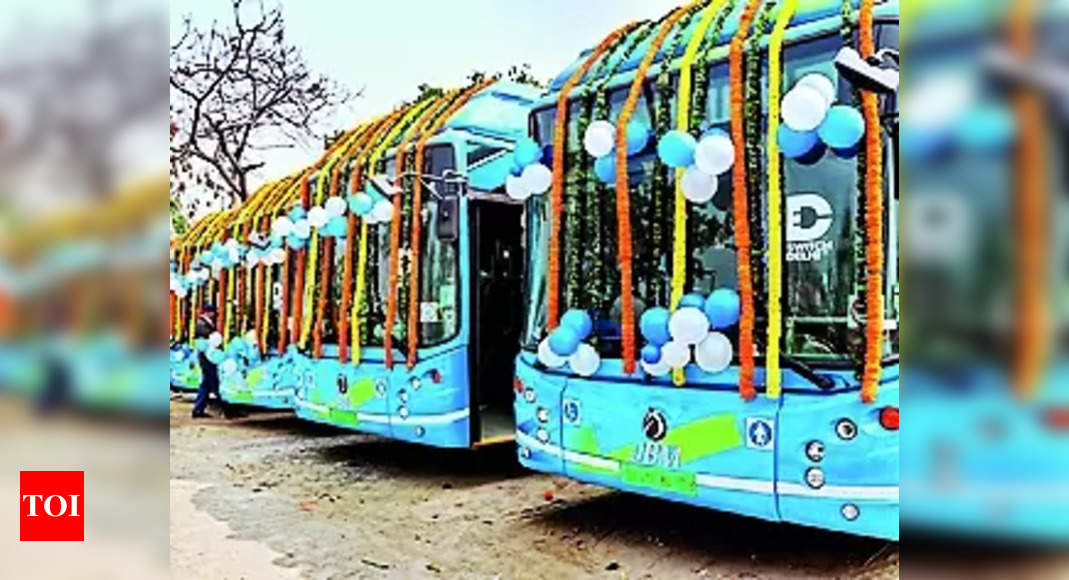 E-Buses: 500 e-buses to hit roads after LS polls | Jaipur News - Times ...