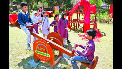 Four parks in Delhi set for revamp with upcycled plastic equipment