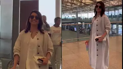 Samantha Ruth Prabhu exudes style and simplicity in her new cozy summer outfit at Hyderabad airport - See photos