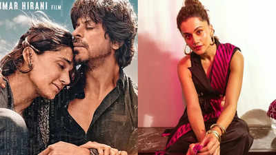 Taapsee Pannu reveals she ran to hug Shah Rukh Khan in 48 frames for 'Dunki': 'Can there be any better birthday gift than that?'