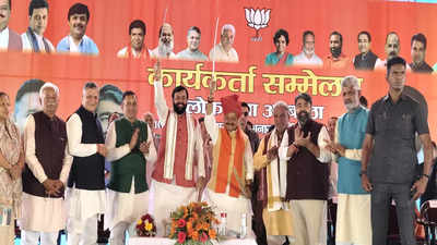 BJP holds workers’ rally in Ambala to intensify Lok Sabha campaign
