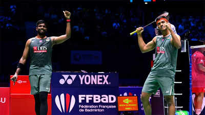 Satwiksairaj Rankireddy-Chirag Shetty win French Open doubles title