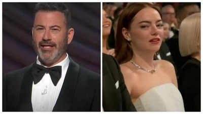 Did Jimmy Kimmel's 'Poor Things' joke anger Emma Stone? Twitterati lip-read actress' reaction