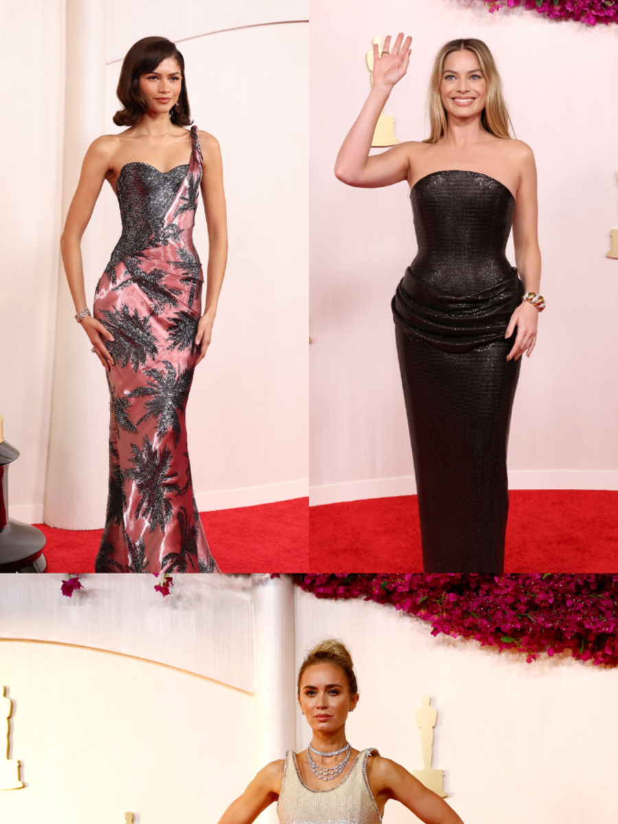 Oscars 2024 Best Dressed: Margot Robbie, Emily Blunt, Zendaya Red ...