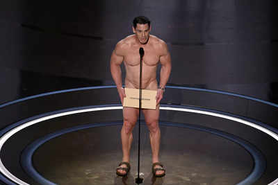 ​Oscars 2024: John Cena goes nude to present Best Costume Award