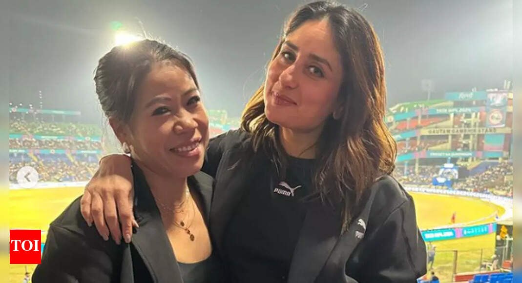 WPL: Mary Kom, Kareena Kapoor Khan add glamour to women’s cricket carnival | Cricket News – Times of India