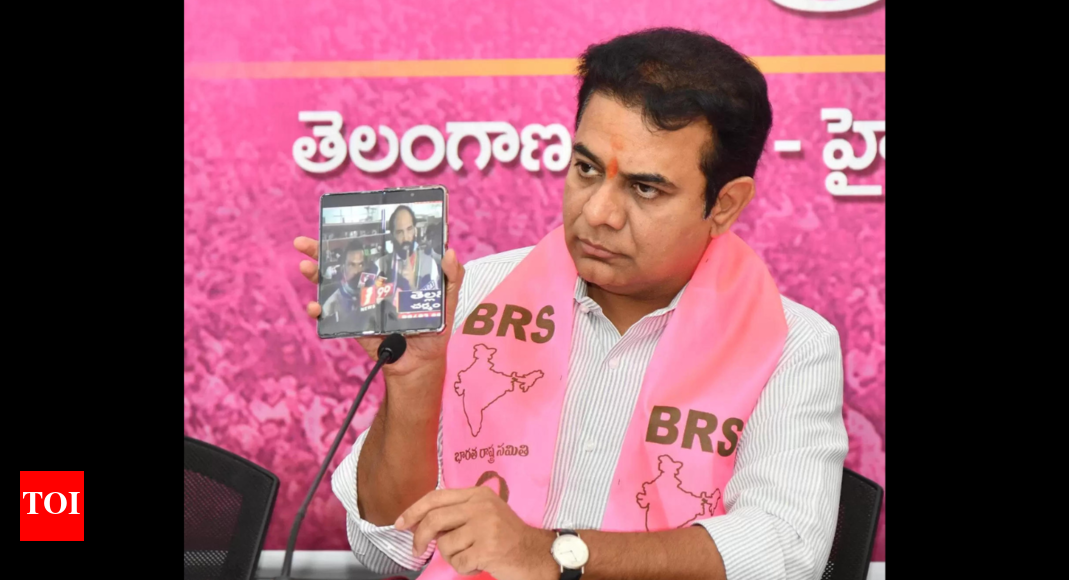 Revanth Reddy: CM Revanth to Join BJP: KTR Hits Back at Congress ...