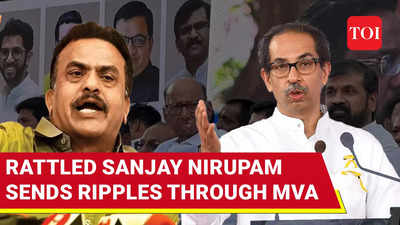 Rift in MVA before seat-sharing; Nirupam slams Thackeray with ‘Bachi Kuchi Shiv Sena chief' jibe