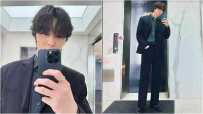 Park Seo Joon looks dapper in a classy attire at friend's wedding; Shares moments from the celebration on Instagram