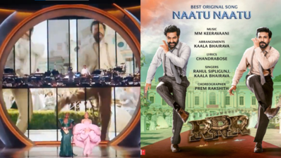 'Naatu Naatu' song from 'RRR' makes a surprise appearance at Oscars 2024