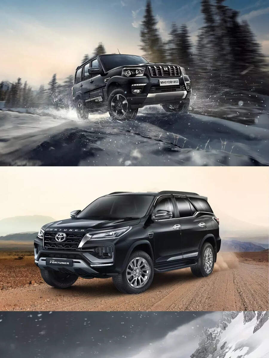 Scorpio To Fortuner Suvs That Look The Best In Black Maruti Suzuki