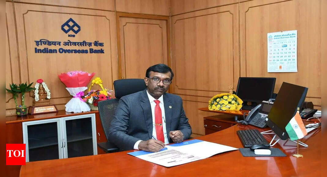 IOB gets new executive director - Times of India