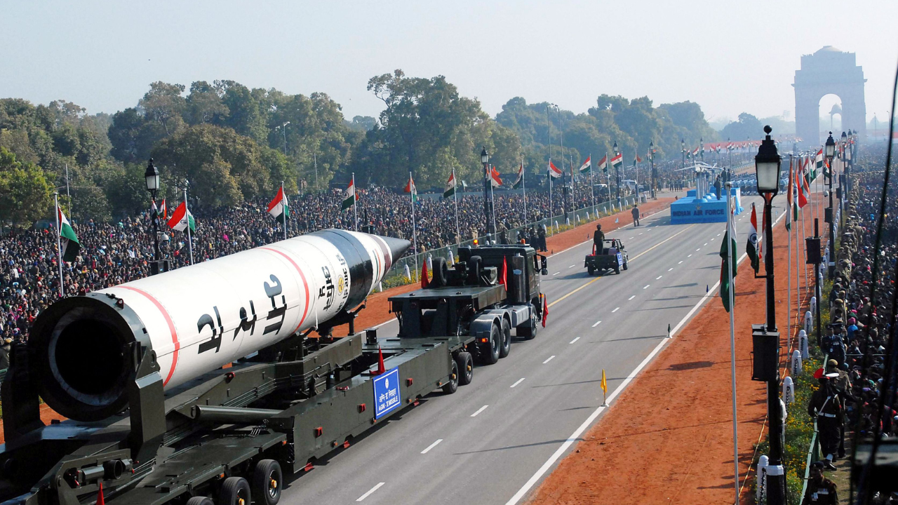 India's First Flight Test of Agni-5 Missile with MIRV Technology ...