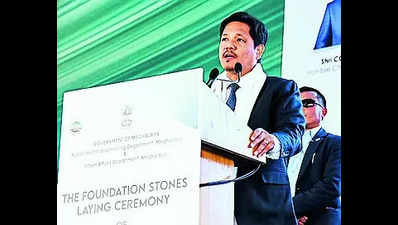 Foundation for key infra projects laid in Shillong