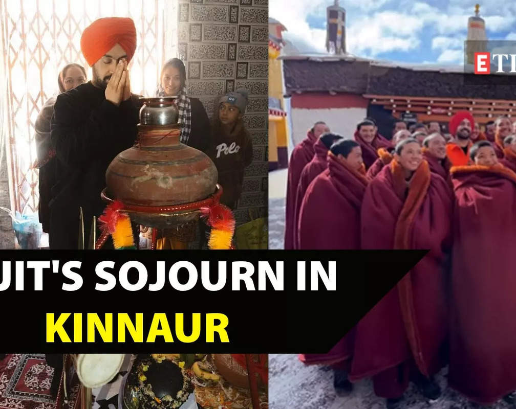 
Diljit Dosanjh shares glimpses of his sojourn in Kinnaur, calls it 'one love'
