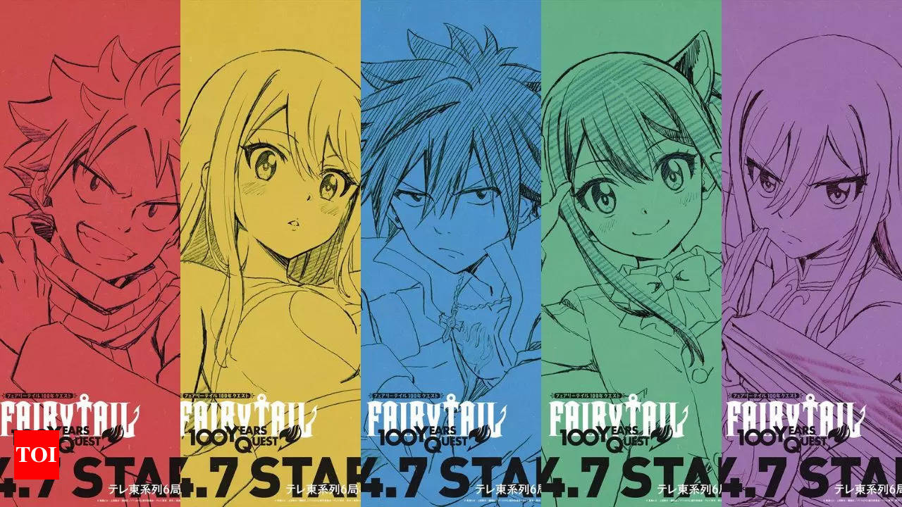 Fairy Tail: 100 Years Quest anime drops special trailer, visuals, and  confirms July premiere | English Movie News - Times of India