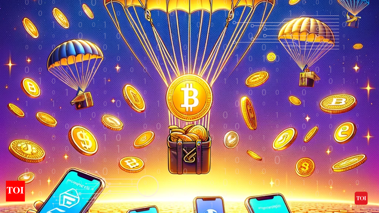 Top 5 crypto airdrops to watch in 2024: Free tokens that will be  distributed to holders this year - Times of India