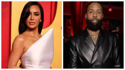 Kim Kardashian and Odell Beckham Jr SPOTTED leaving Oscar party together; fuel romance rumours