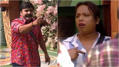 Bigg Boss Malayalam 6: Ratheesh lashes out at Jaanmoni for lighting a cigarette from the gas stove, confronts her for putting everyone's life at risk
