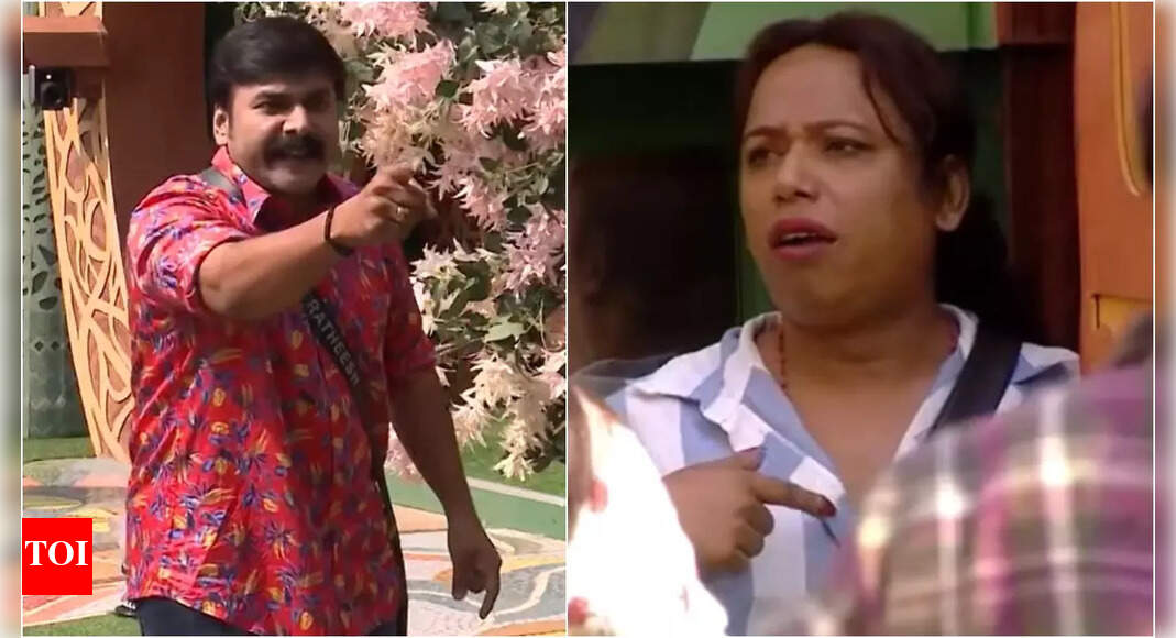 Bigg Boss Malayalam 6: Ratheesh lashes out at Jaanmoni for lighting a cigarette from the gas stove, confronts her for putting everyone's life at risk - Vimarsana News