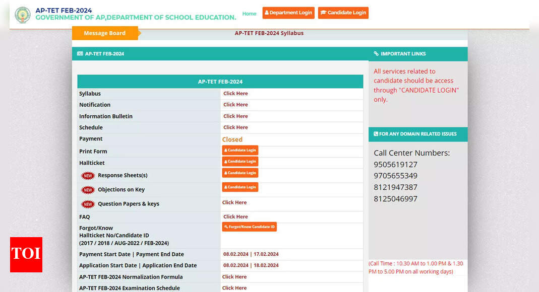AP TET Results 2024 Live: Teacher Eligibility Test scorecard to be released on March 14, final answer key tomorrow - Vimarsana News