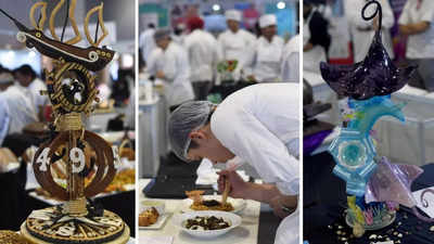 Artistic cakes, innovative flavours, chocolate showpieces: Chefs display culinary excellence in Delhi