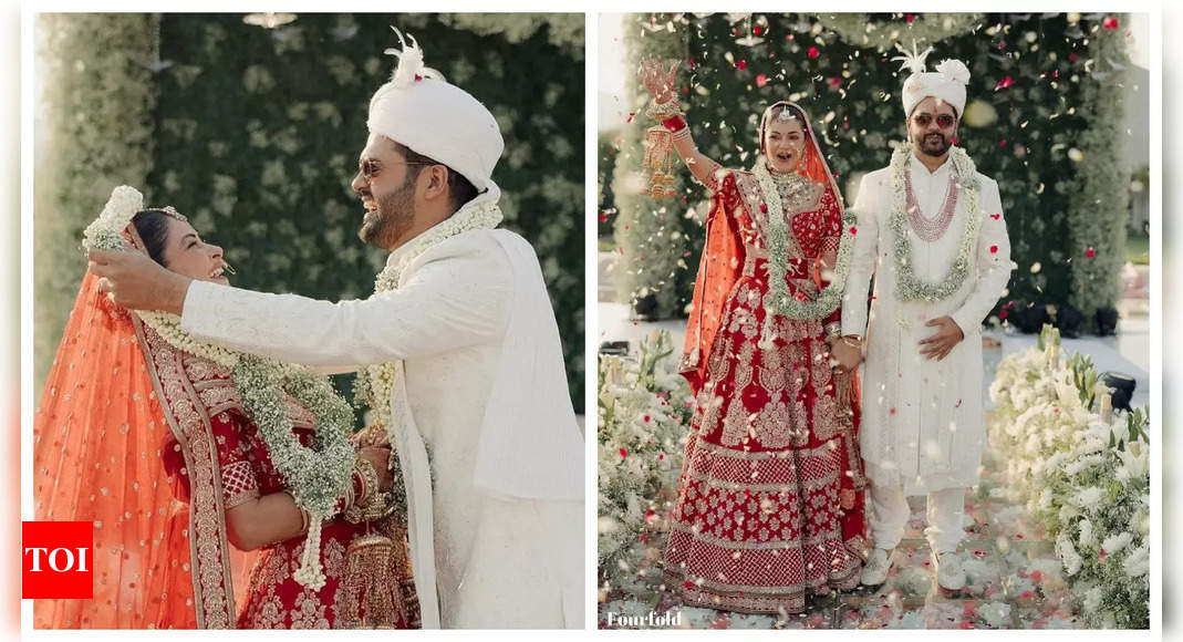 Meera Chopra shares FIRST photos from her dreamy wedding ceremony with Rakshit Kejriwal in Jaipur – See inside |