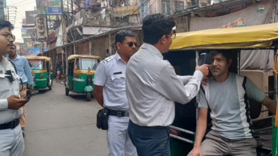 Free eye screening for auto drivers, taxi drivers and rickshaw pullers in Kolkata