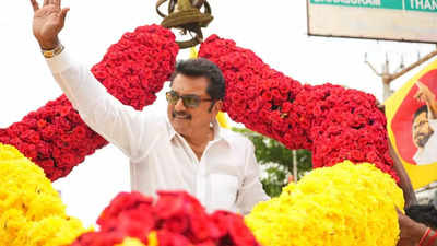 Ahead of polls, Tamil Nadu actor Sarath Kumar merges party with BJP to ‘support PM’