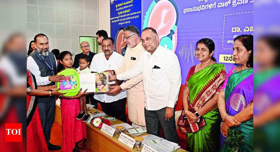 Hearing Impairment: Government Aims to Make Karnataka Free of Hearing Impaired People | Mysuru News - Vimarsana News