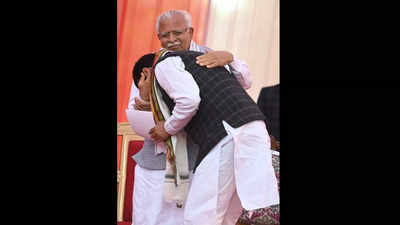 Ahead of polls, Haryana BJP chief Nayab Singh Saini replaces Manohar Lal Khattar as CM