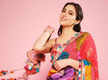 
Sara Ali Khan exudes Holi party fashion inspiration in a colourful floral saree
