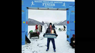 Meet Pune techie who ran the world’s highest frozen lake half marathon