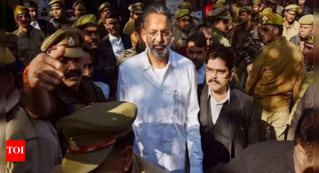 Varanasi court gives life sentence to Mukhtar Ansari in 1990 arms license case | India News - Vimarsana News