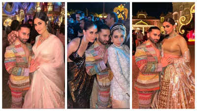 Katrina Kaif, Deepika Padukone, Kareena Kapoor, and others pose with Orry at Anant Ambani and Radhika Merchant's pre-wedding gala - See NEW photos