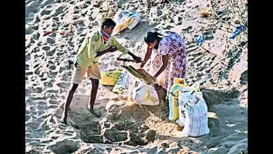 Panic purchase of sand ahead of poll code triggers price rise in NTR dist