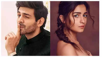 Alia Bhatt and Kartik Aaryan bond at an event, fans say, 'cast them in a movie together already!' - video inside