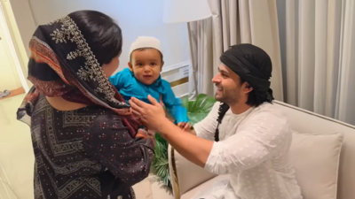 Dipika Kakar and Shoaib Ibrahim give a glimpse of Ruhaan's first Iftaar; says 'It is a surreal feeling to celebrate it together, Ruhaan was curious to see everyone'