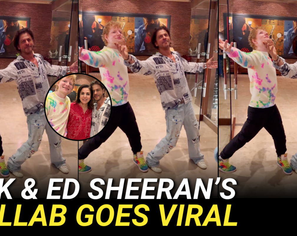 
Shah Rukh Khan and Ed Sheeran's unexpected video breaks the internet!
