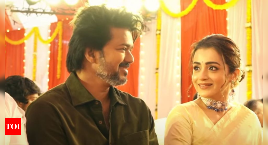 Will Trisha Krishnan make a surprise appearance in Thalapathy Vijay's ...