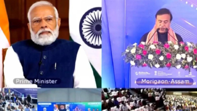 PM lays foundation for Rs 27,000 cr semiconductor facility in Assam