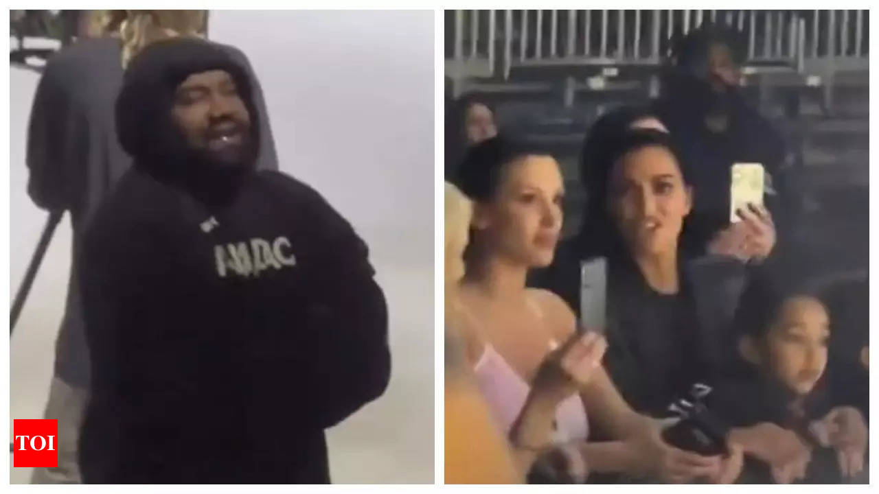 Kim Kardashian, Bianca Censori Together At Kanye's Album Listening