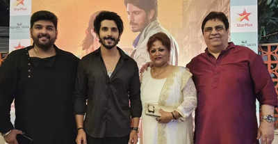 Kanwar Dhillon’s parents accompany him to the launch of Uddne Ki Aasha; says, “For the first time in all these years, I could convince my parents to be a part of my show launch”