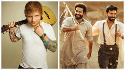 Ed Sheeran hails SS Rajamouli's 'RRR' as his 'Incredible' favorite Indian film