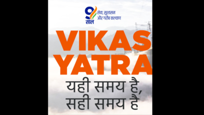 State rolls out Rs 23k-cr projects in Vikas Yatra