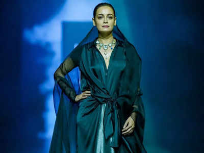​Lakme Fashion Week: Dia Mirza turns stuns as showstopper