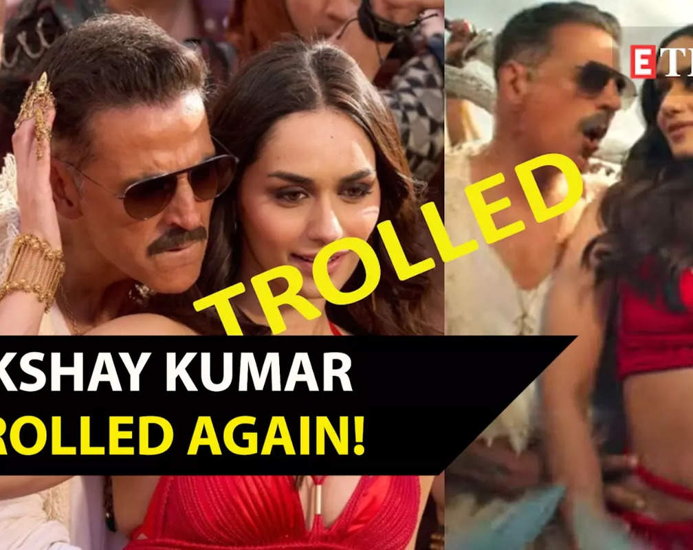 
TROLLED! Akshay Kumar romances 30 years younger Manushi Chhillar in 'Bade Miyan Chote Miyan', netizens say 'Mere aur mere papa ke beech mein isse kum age gap hai'
