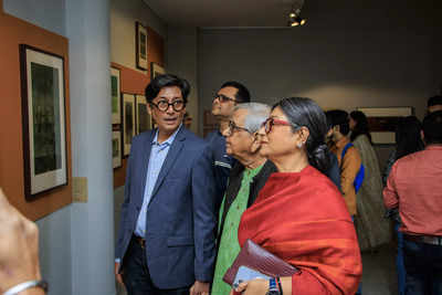 Veteran artist Ganesh Haloi's six-decade artistic journey showcased at city exhibition